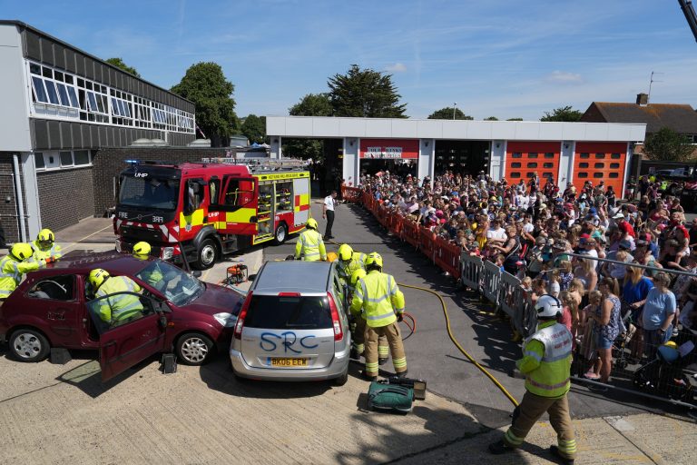 WORTHING FIRE STATION OPEN DAY 23-7-22